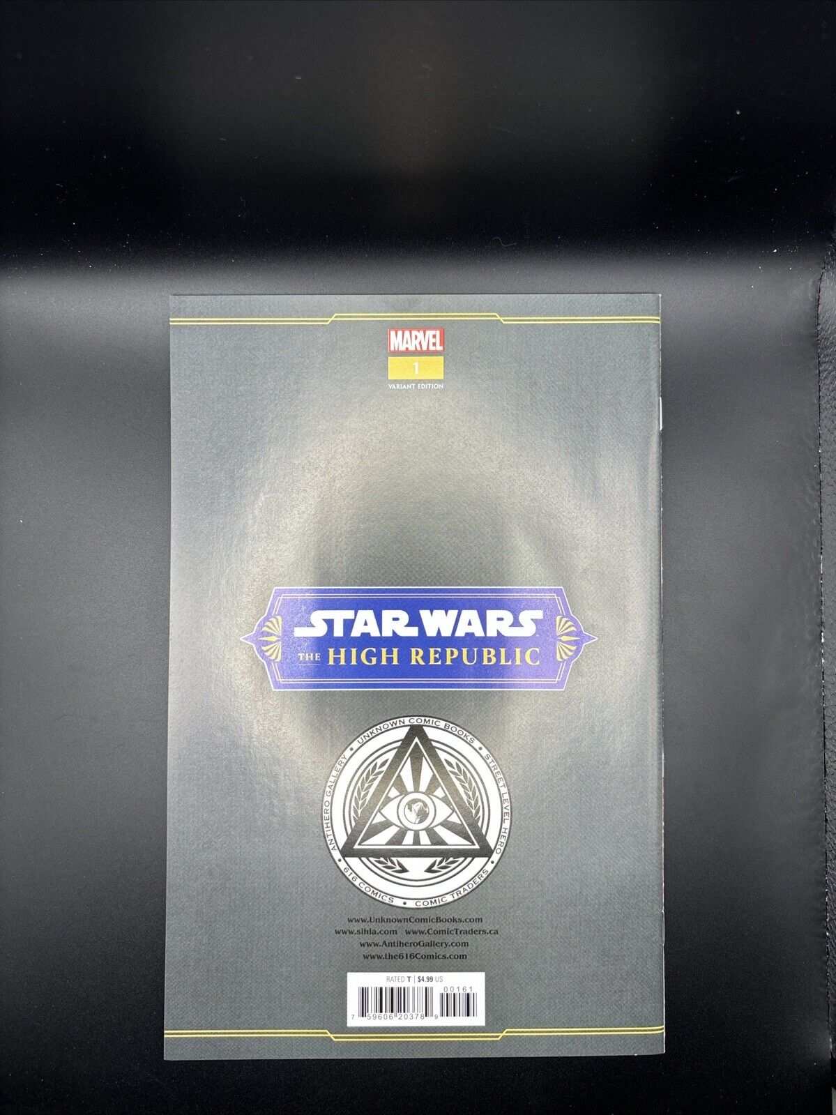 STAR WARS: THE HIGH REPUBLIC #1L KIRKHAM EXCLUSIVE VIRGIN VARIANT