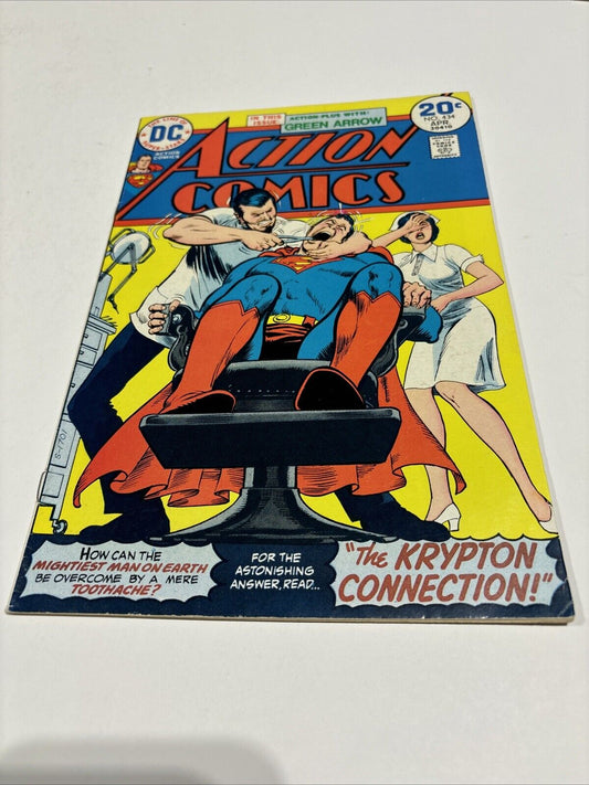 ACTION COMICS #434 SUPERMAN! +BLACK CANARY & ZATANNA Appearance! 1974 DC