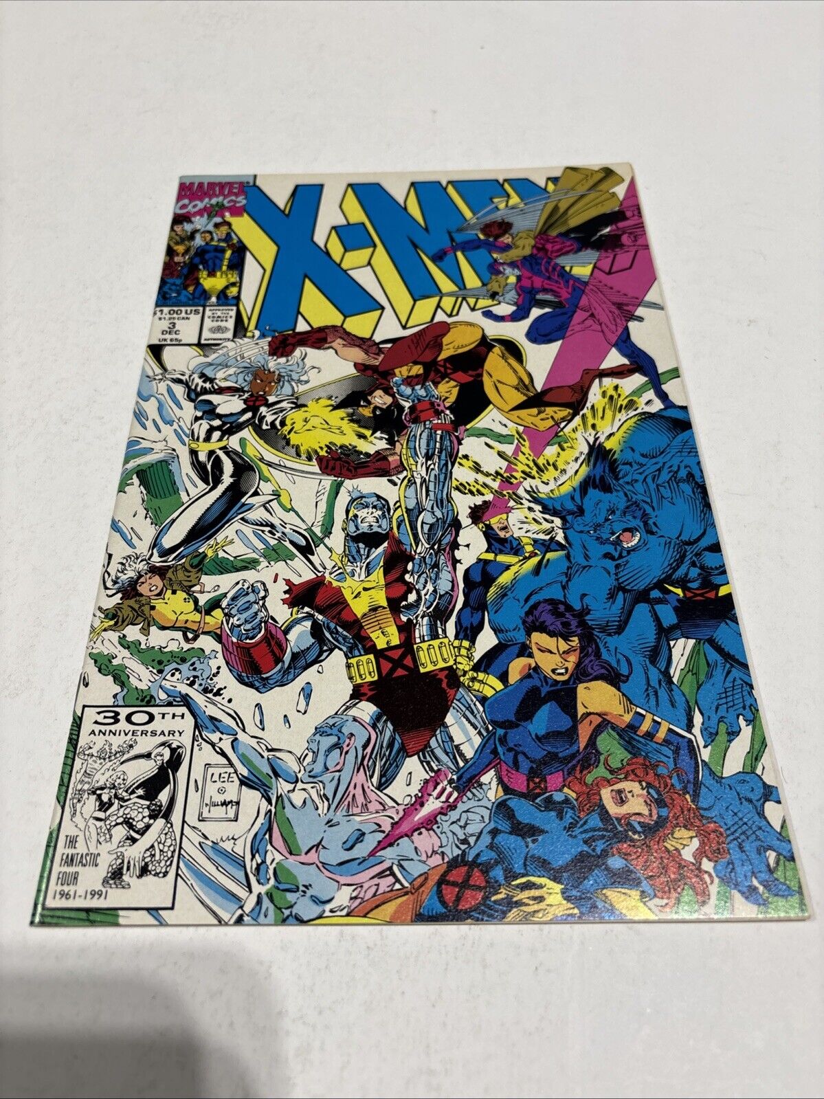 X-Men #1 Vol 1 (Lot of 9 Marvel Comics 1991) Jim Lee 1st App /Cover Omega Red