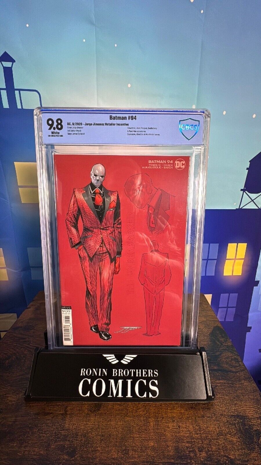 Batman #94C Jimenez Design 1:25 Incentive Variant CGC 9.8 2020