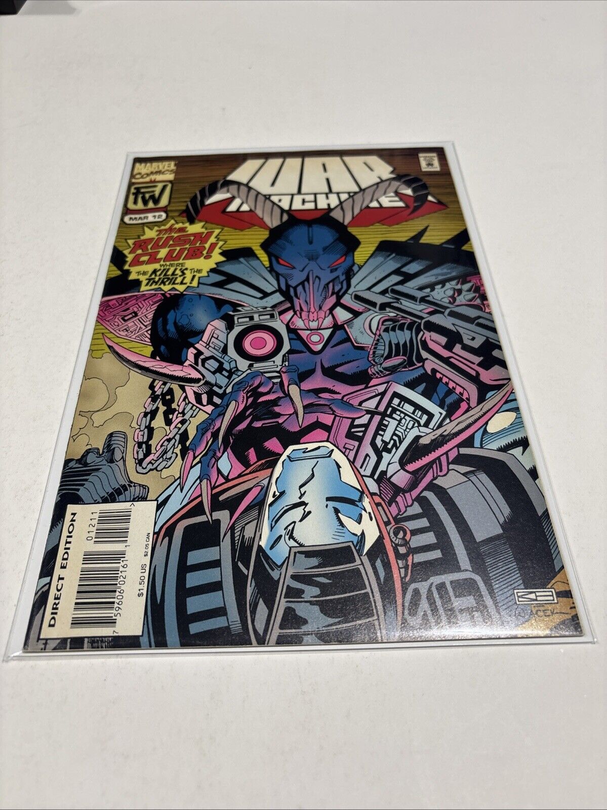 War Machine Vol 1, #12 (1995) “Streets Of Philadelphia”