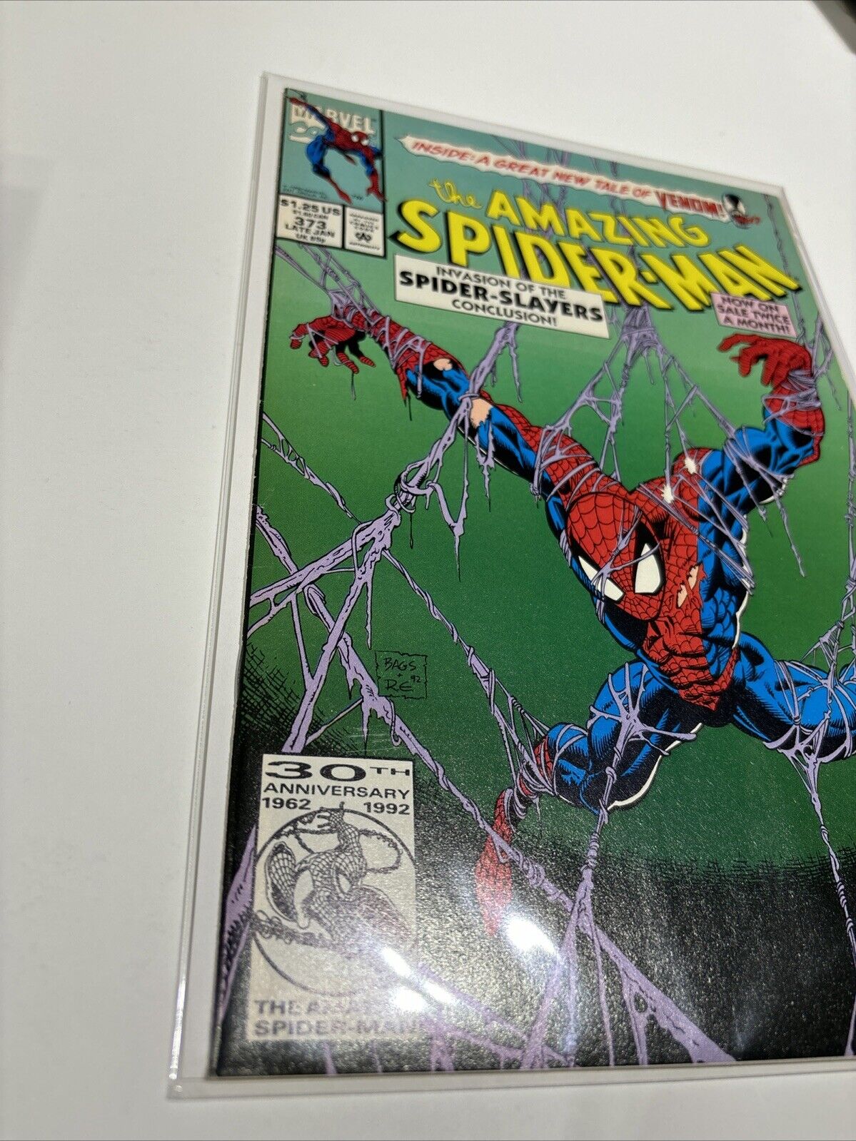 Amazing Spider-Man #373 (Marvel Comics) Invasion of Spider-Slayers