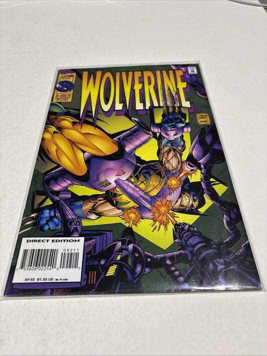 Wolverine #92 Vol 2 (Marvel 1988-2012) Deluxe Direct edition