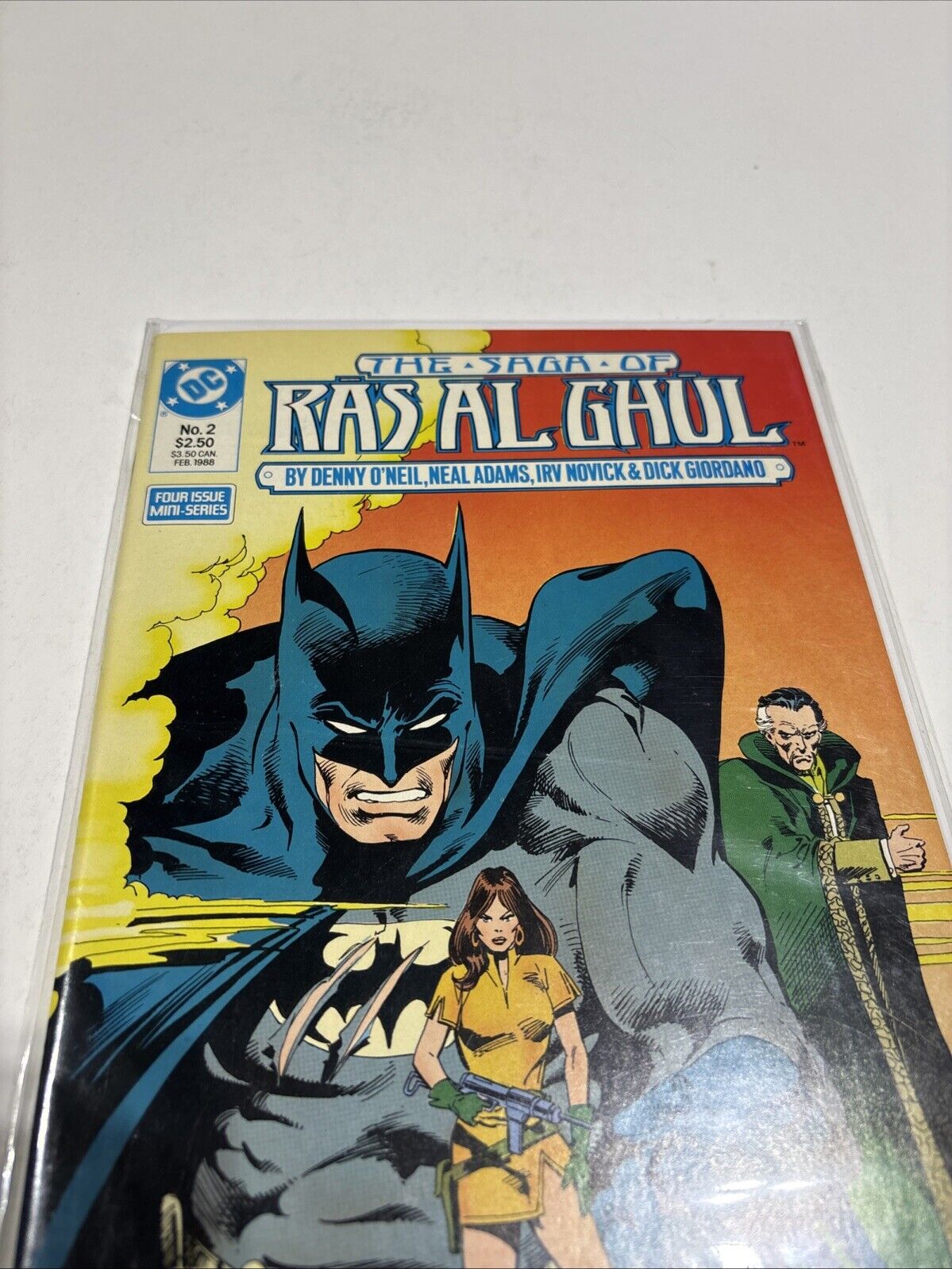 Batman: The Saga of Ra's Al Ghul Miniseries (1988) #1-4 Complete Set Neal Adams