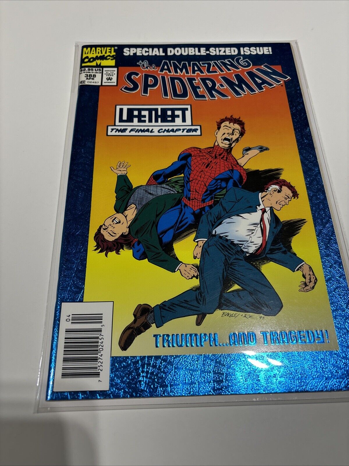 Amazing Spider-Man #386-388 (Marvel) Newsstand Vulture Complete set Eddie brock