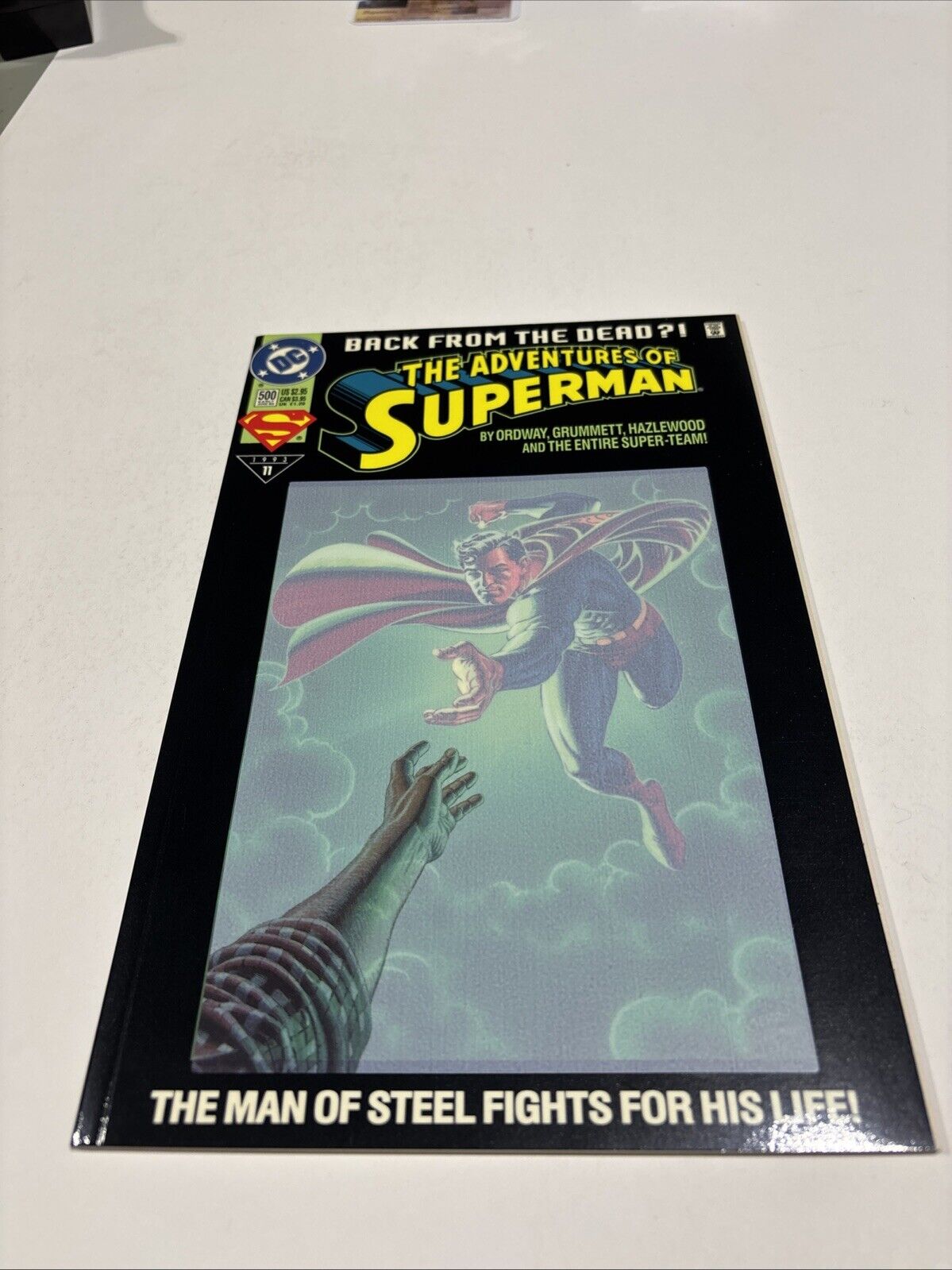 Adventures of Superman #500 Collector's Edition. DC, 1993. KEY. NM+