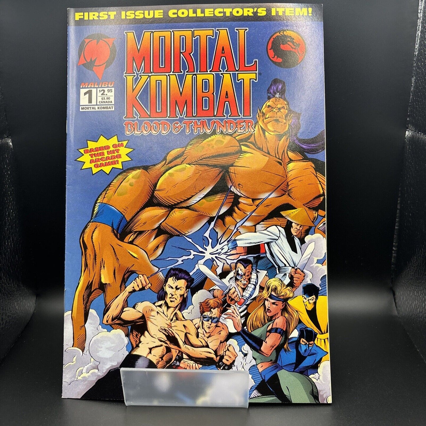 MORTAL KOMBAT BLOOD AND THUNDER #1 1994 MALIBU COMICS 2ND PRINT VARIANT