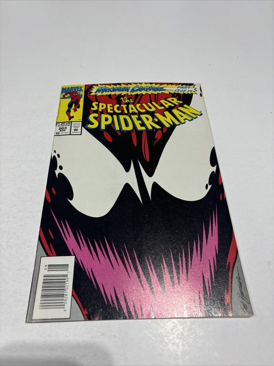 Spectacular Spiderman # 203  (Marvel 1993) Maximum Carnage Part 13 Newsstand