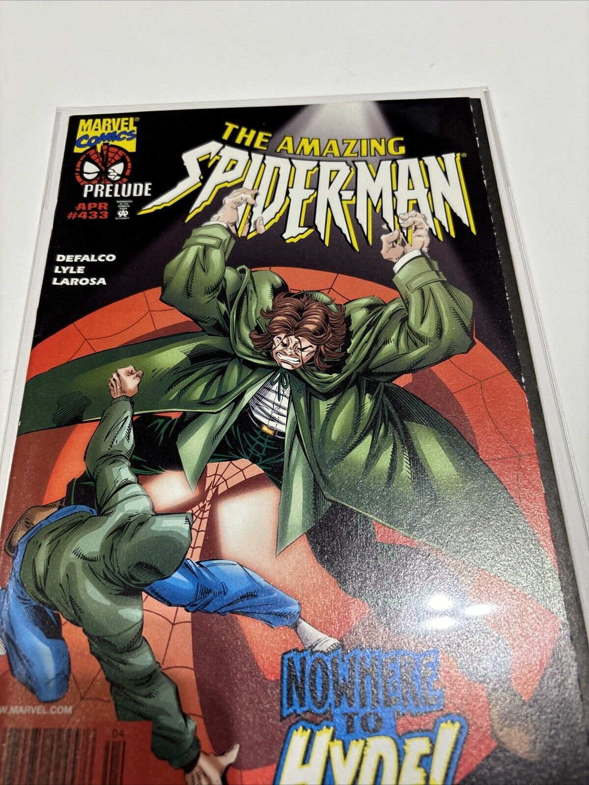 Amazing Spider-Man #433 (Marvel Comics) Newsstand Nowhere to Hyde