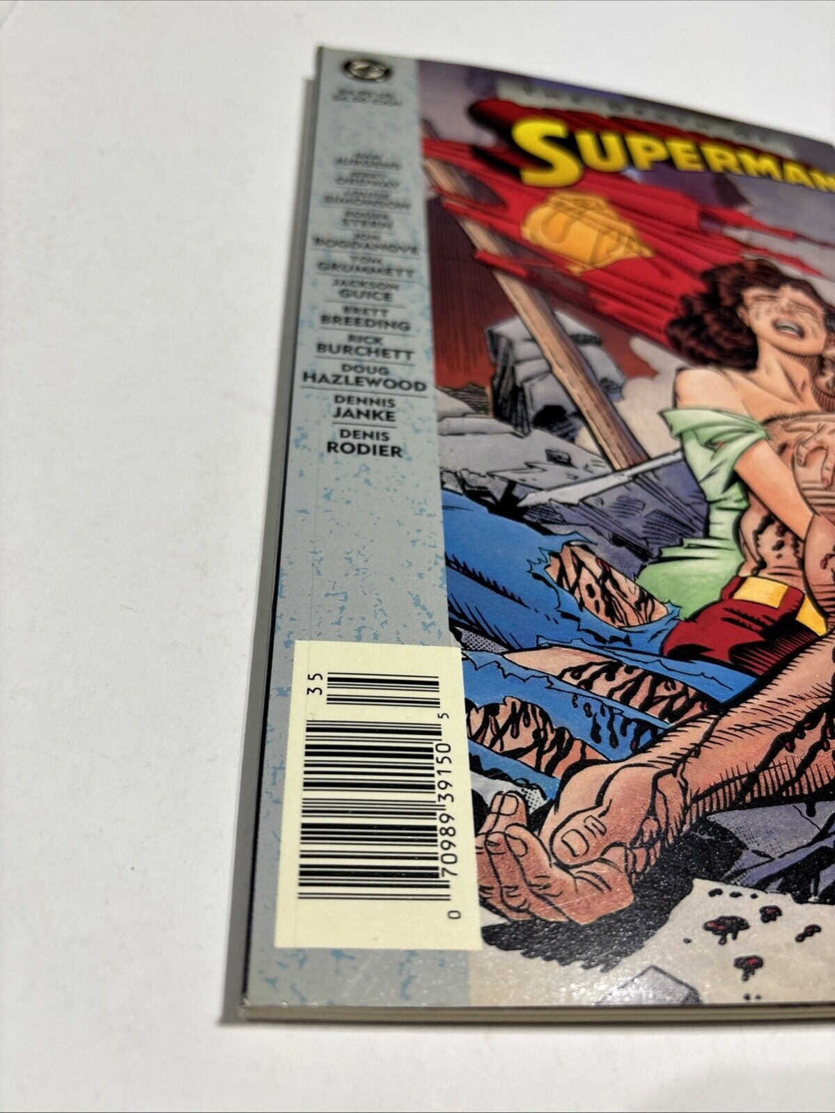 The Death of Superman DC Comics TPB Graphic First Printing