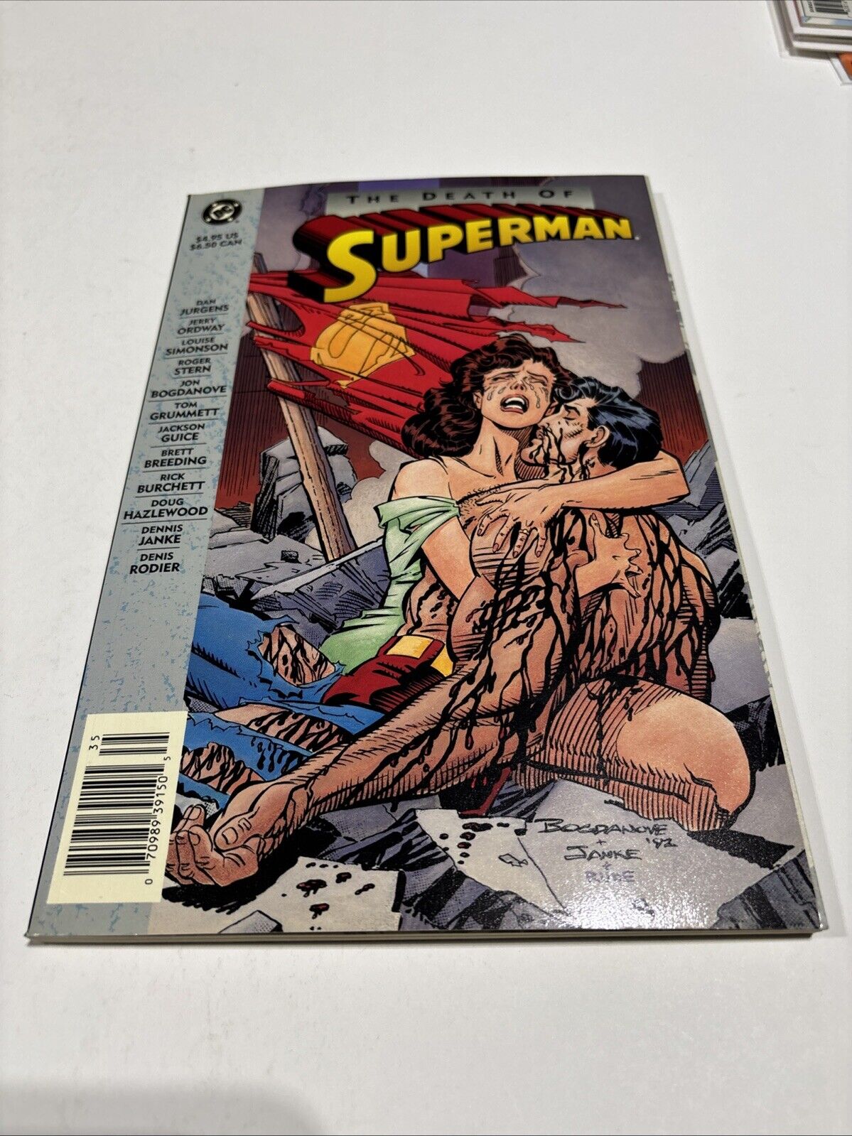 The Death of Superman DC Comics TPB Graphic First Printing