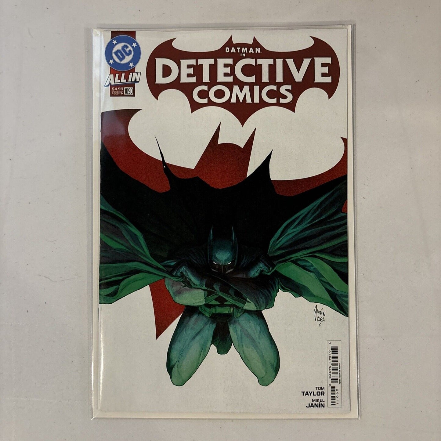 Detective Comics #1090 Cover A Mikal Janin Regular (DC)(2024)🔥