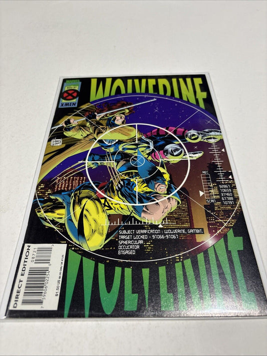 Wolverine #87 Vol 2 (Marvel 1988-2012) Gambit App Adam Kubert