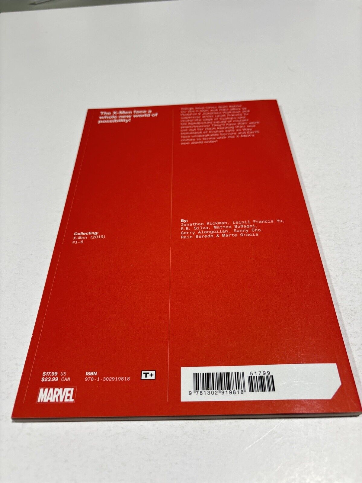 X-Men by Jonathan Hickman Collected #1 (Marvel Comics 2020)