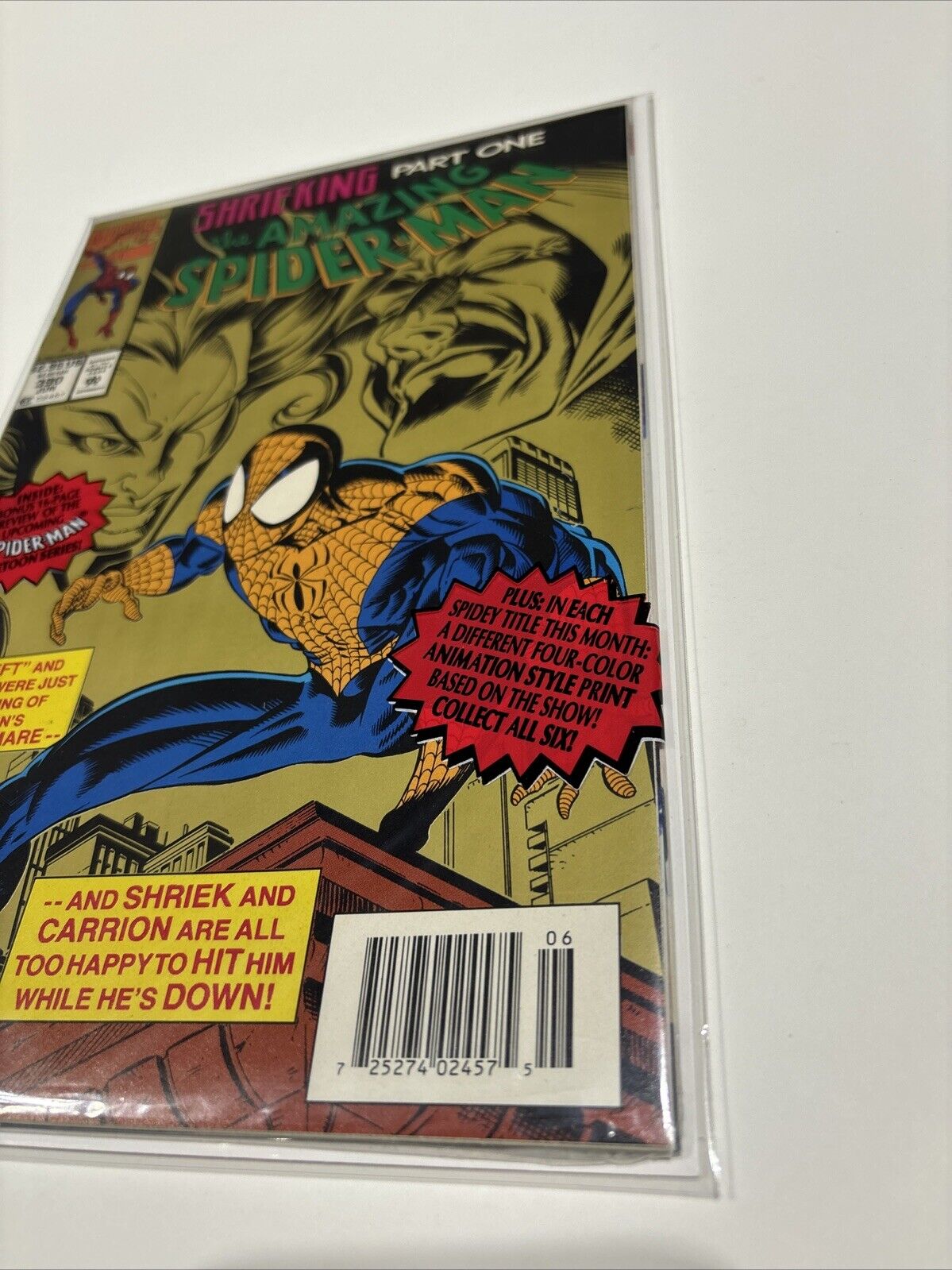 Amazing Spider-Man #390 (Marvel Comics) Pollybagged Newsstand