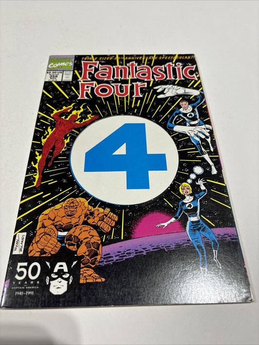 Fantastic Four #358 Marvel Comics November 1991) 1st App Paibok The Power Skrull