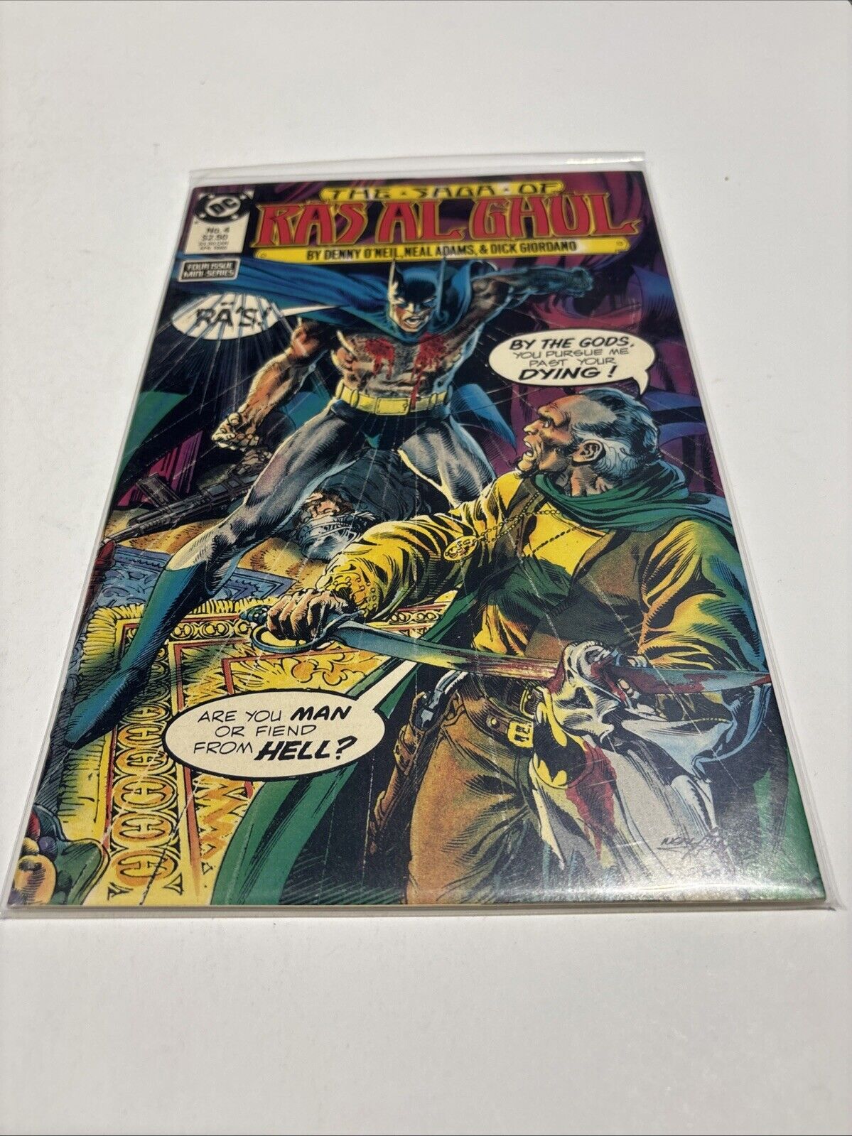 Batman: The Saga of Ra's Al Ghul Miniseries (1988) #1-4 Complete Set Neal Adams