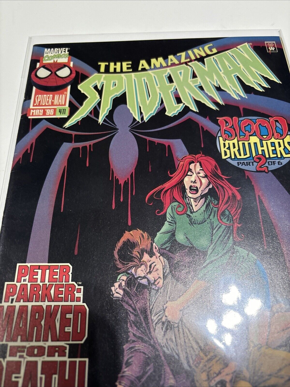 Amazing Spider-Man #411 (Marvel Comics) 1st APP Cell-12