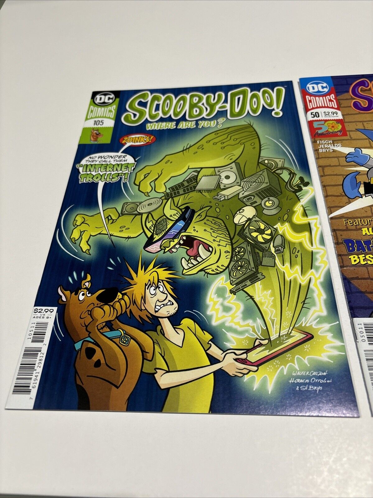 Scooby-Doo Lot Of 3 Comics With Team-Up #50 (DC Comics November 2019)