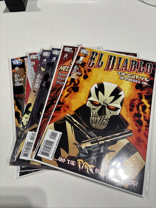 El Diablo 1 2 3 4 5 6 Full Series 2008 DC Comics 1st App Chato Santana