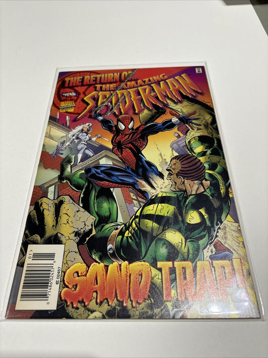 Amazing Spider-Man #407 (Marvel Comics) Newsstand Sand Trap