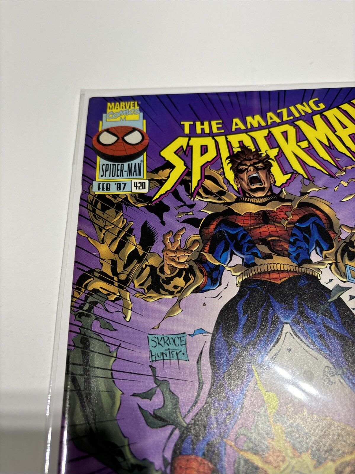 Amazing Spider-Man #420 (Marvel Comics) Newsstand X-Man App