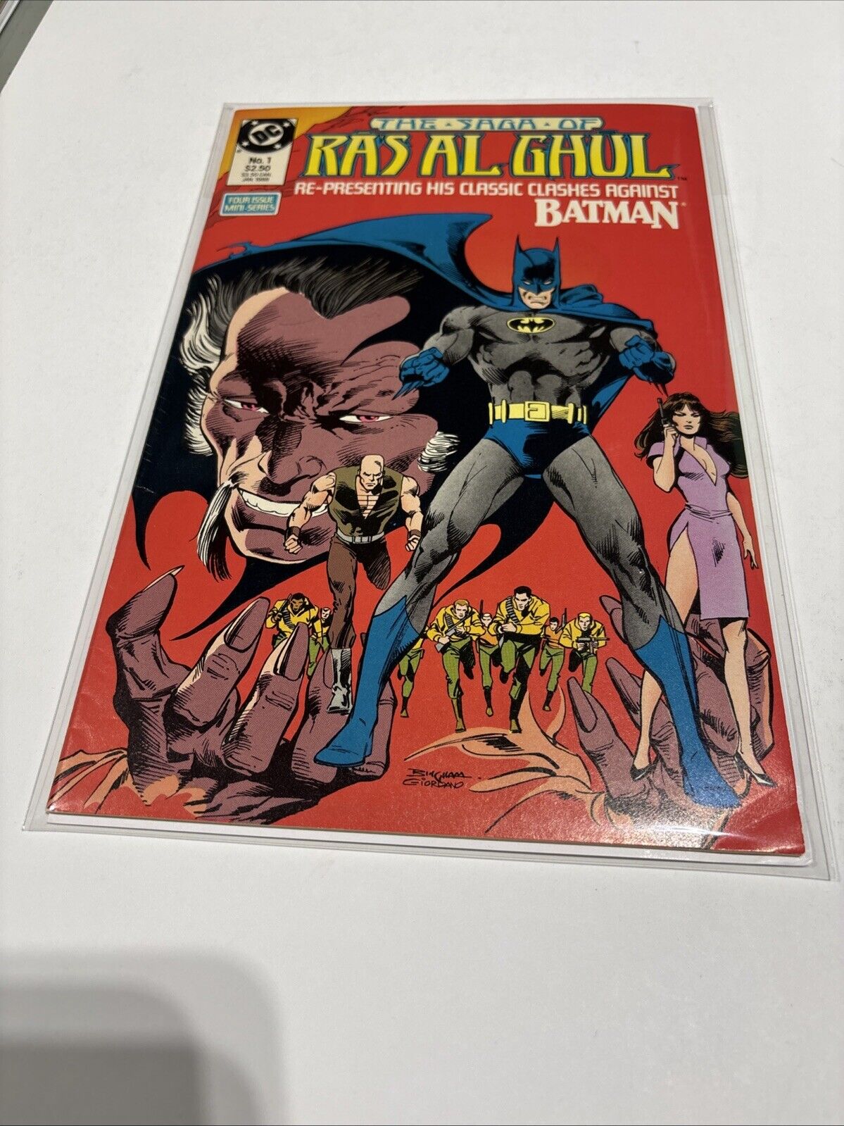 Batman: The Saga of Ra's Al Ghul Miniseries (1988) #1-4 Complete Set Neal Adams