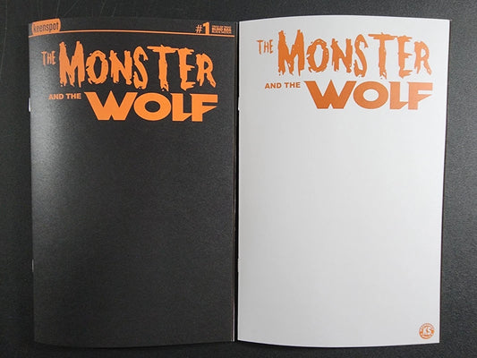 Mark Spears Monsters: Monster & the Wolf #1 Blank 2 Cover Set (10/15/25) A76 A77