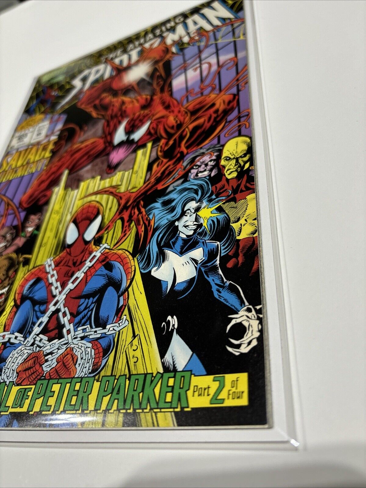 Amazing Spider-Man #403 (Marvel Comics) Newsstand Carnage