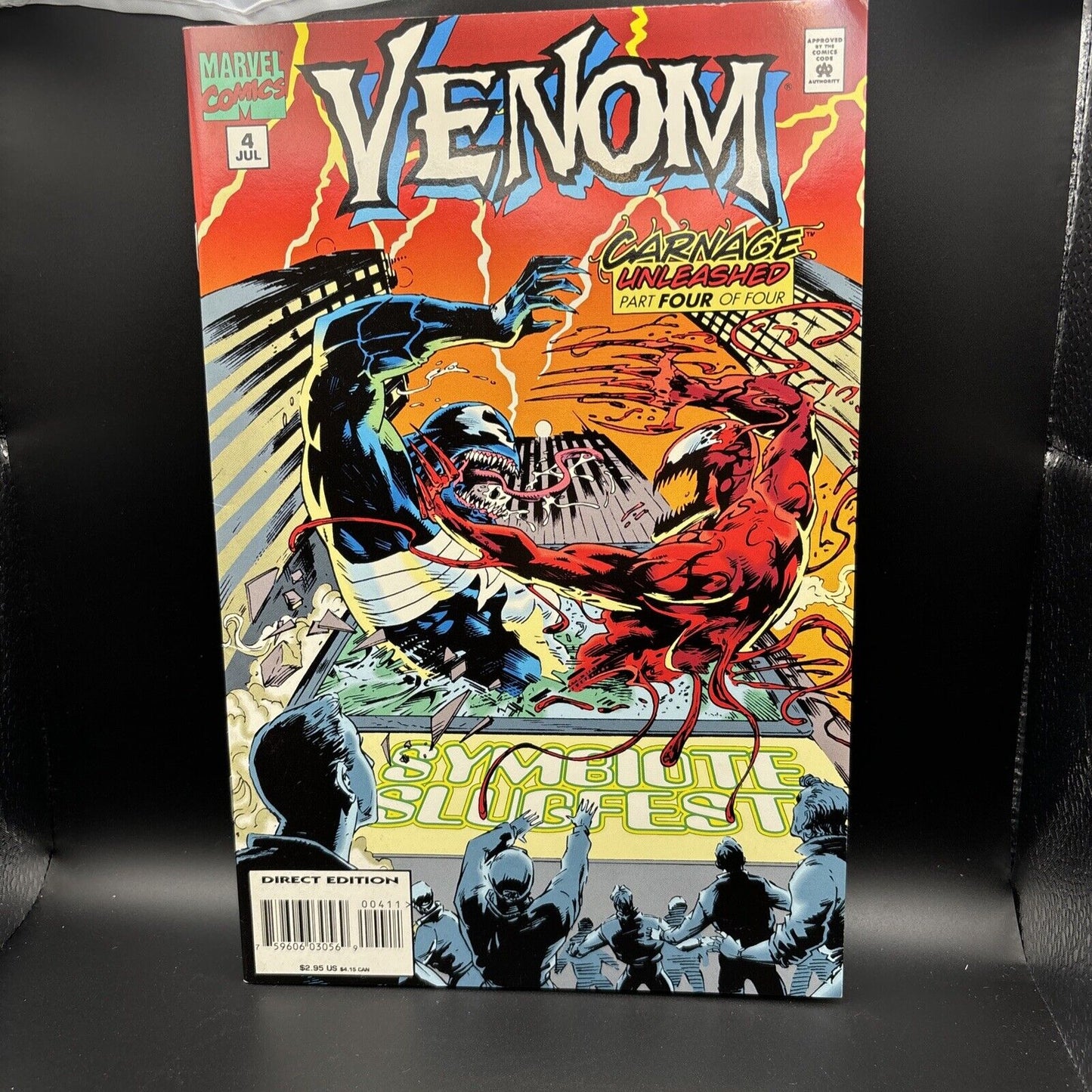 Venom: Carnage Unleashed #4 (Marvel Comics July 1995)