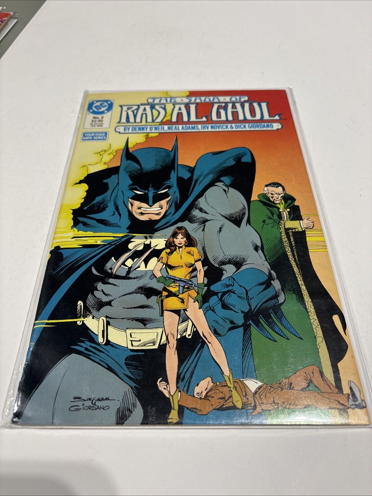 Batman: The Saga of Ra's Al Ghul Miniseries (1988) #1-4 Complete Set Neal Adams