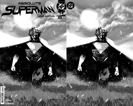 Absolute Superman Noir Edition #1 DC 2024 SELECT COVER(S) A, C, A+C FOIL BUNDLE