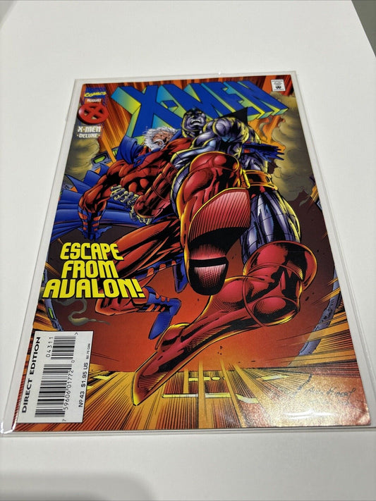 X-Men #43 (Marvel, 1991-2001) Deluxe edition Andy Kubert Cover