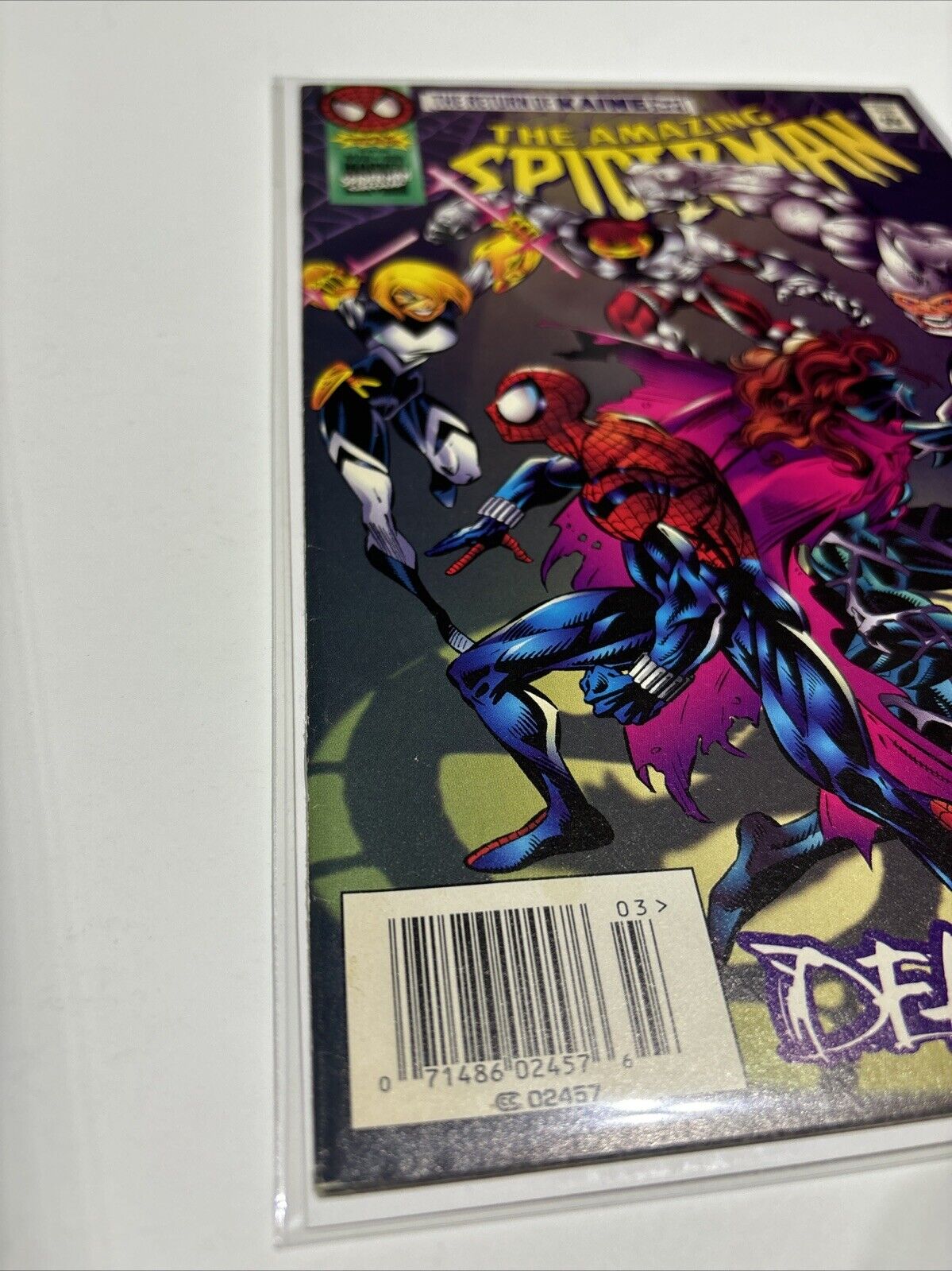 Amazing Spider-Man #409 (Marvel Comics) Newsstand Deadly Games