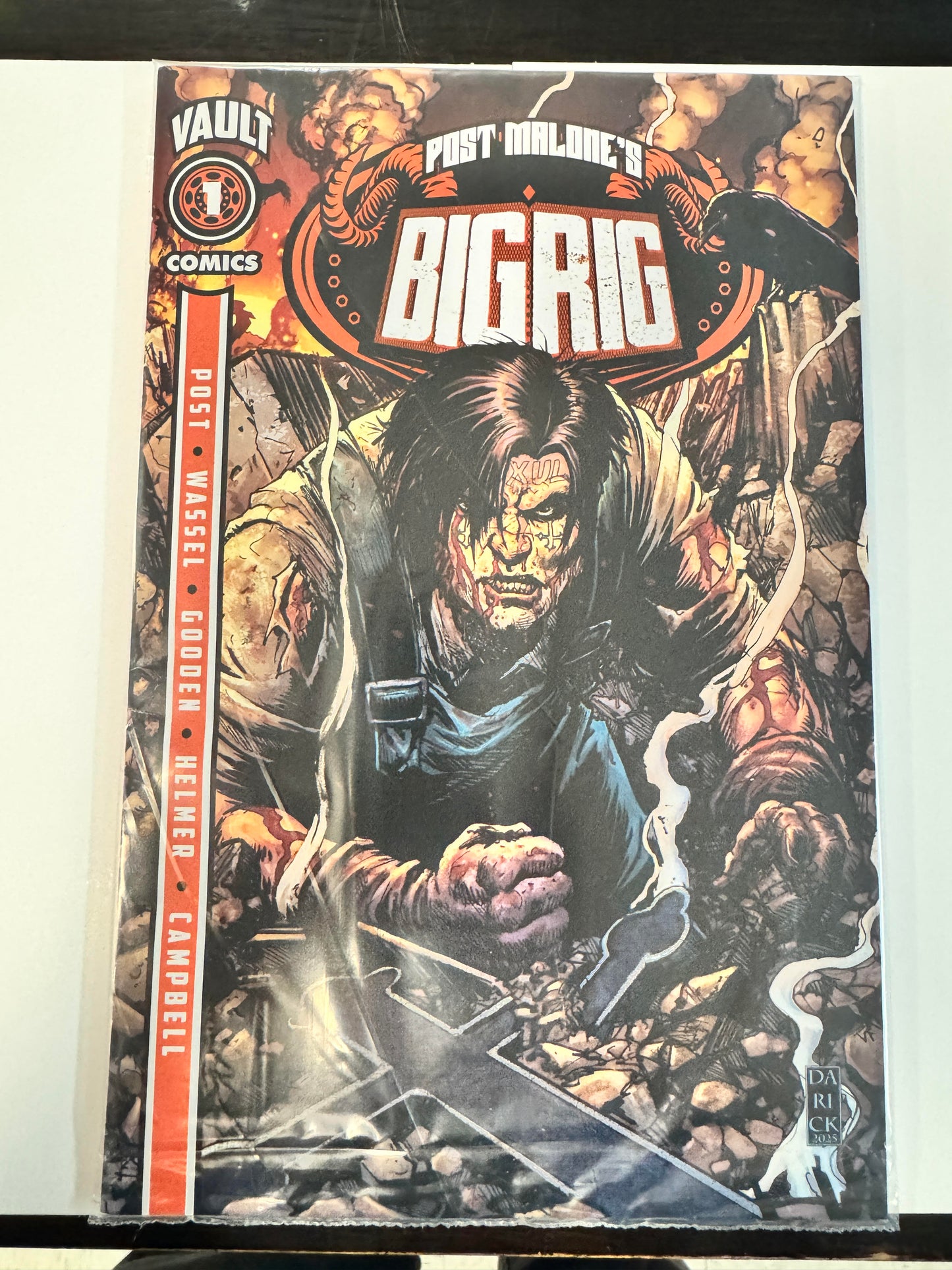 Big Rig #1 Robertson [2:25] Silver Variant | PolyBagged | Post Malone (07/16/25)